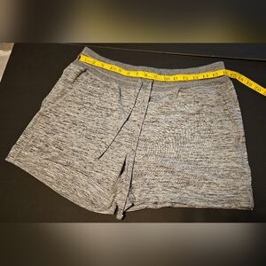 90 Degree By Reflex Heather Gray Athletic Shorts